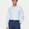 Calvin Klein Риза K10K113854 Светлосиньо Slim Fit за Мъже цена