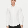 Calvin Klein Риза K10K114310 Бял Slim Fit за Мъже цена