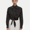 Dolce&Gabbana Риза F5P61T FSFNR Черен Regular Fit за Жени цена