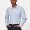 Guess Jeans Риза M4YH35 WGCF1 Светлосиньо Slim Fit за Мъже цена