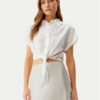 Guess Риза W5GH34WG822 Бял Regular Fit за Жени цена