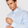 Guess Риза Sunset M1YH20 W7ZK1 Светлосиньо Slim Fit за Мъже цена