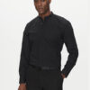 HUGO Риза Kaleb 50539772 Черен Slim Fit цвят на ниска цена