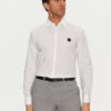 HUGO Риза Ermo 50505315 Бял Slim Fit за Мъже цена