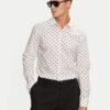 Hugo Риза Kenno 50527863 Бял Regular Fit за Мъже цена