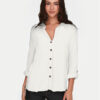 JDY Риза Laurel 15329311 Бял Loose Fit за Жени цена
