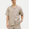 Jack&Jones Риза Massimo 12269640 Бежов Relaxed Fit за Мъже цена