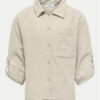 Kids ONLY Риза Thyra 15325764 Бежов Regular Fit за Момичета цена