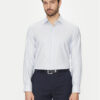Michael Kors Риза MK0DS01530 Бял Slim Fit за Мъже цена