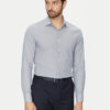 Michael Kors Риза MK0DS01293 Син Slim Fit за Мъже цена