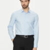 Michael Kors Риза MK0DS01501 Светлосиньо Slim Fit за Мъже цена