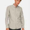 Only & Sons Риза Alvaro 22006479 Бежов Slim Fit за Мъже цена