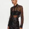 PINKO Риза 103474 A1UW Черен Regular Fit за Жени цена