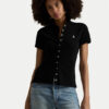 Polo Ralph Lauren Риза 211939272004 Черен Slim Fit за Жени цена