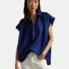 Polo Ralph Lauren Риза 211935131004 Тъмносин Relaxed Fit за Жени цена