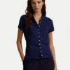 Polo Ralph Lauren Риза 211939272001 Тъмносин Slim Fit за Жени цена