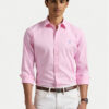 Polo Ralph Lauren Риза 710937993016 Розов Custom Fit за Мъже цена