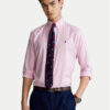 Polo Ralph Lauren Риза 710829480003 Розов Custom Fit за Мъже цена