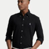 Polo Ralph Lauren Риза Pique 710654408 Черен Regular Fit за Мъже цена