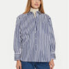 Tommy Hilfiger Риза Banker WW0WW43044 Син Regular Fit за Жени цена
