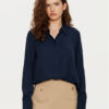 Tommy Hilfiger Риза WW0WW44045 Тъмносин Regular Fit за Жени цена
