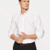 Tommy Hilfiger Риза Solid Heritage MW0MW35774 Бял Regular Fit за Мъже цена