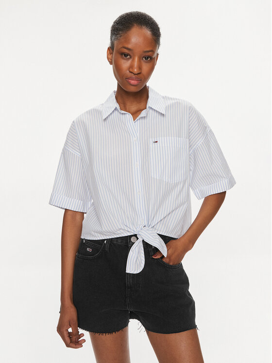 Риза Tommy Jeans за Жени цена