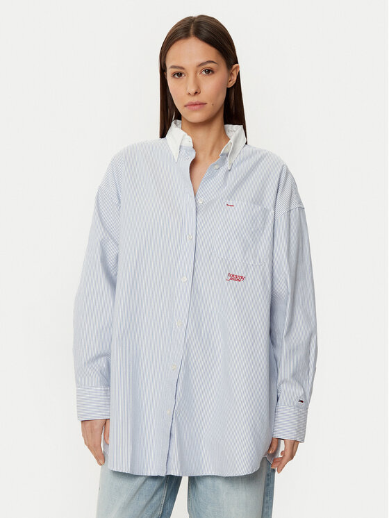 Риза Tommy Jeans за Жени цена