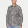Tommy Jeans Риза Poplin Check DM0DM21115 Черен Regular Fit за Мъже цена