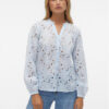 Vero Moda Риза Ida 10303333 Светлосиньо Regular Fit за Жени цена