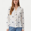Vero Moda Риза Bumpy 10275283 Бял Regular Fit за Жени цена