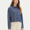 Weekend Max Mara Риза Ragtime 2515111112 Син Regular Fit за Жени цена