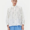 Weekend Max Mara Риза Gilly 2515111132 Бял Relaxed Fit за Жени цена