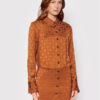 Herskind Рокля тип риза Bree 4426876 Кафяв Regular Fit за Жени цена