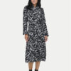 JDY Рокля тип риза Line 15331467 Сив Regular Fit за Жени цена