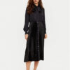 KARL LAGERFELD Рокля тип риза A1W13020 Черен Regular Fit за Жени цена