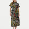 LOLA CASADEMUNT Рокля тип риза LS2516059 Зелен Relaxed Fit за Жени цена