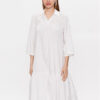 Moss Copenhagen Рокля тип риза Danaya 17266 Бял Regular Fit за Жени цена