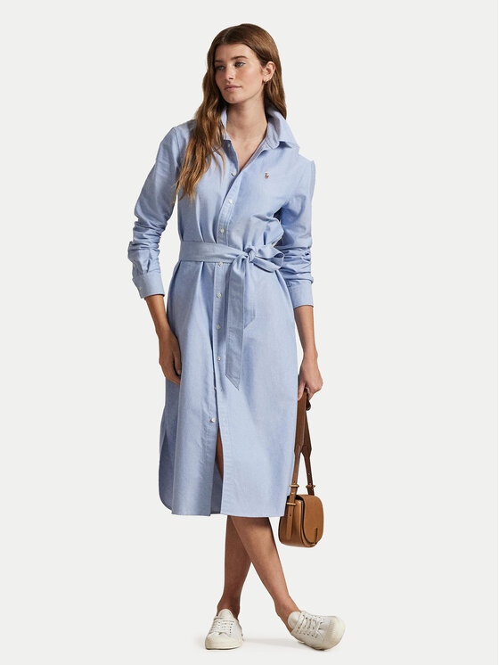 Рокля тип риза Polo Ralph Lauren за Жени цена