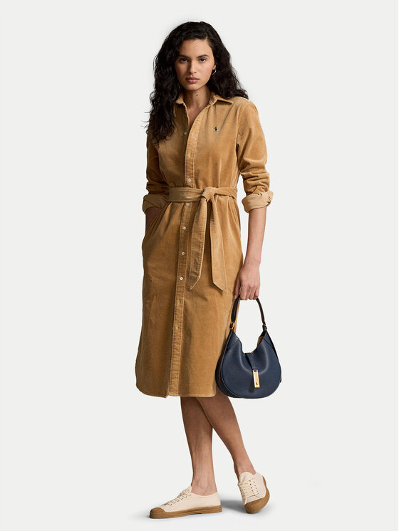 Рокля тип риза Polo Ralph Lauren за Жени цена