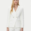 BOSS Сако Jatawa2 50535931 Бял Slim Fit за Жени цена