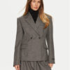 Herskind Сако Wasty 5399140 Сив Relaxed Fit за Жени цена