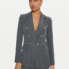 Maryley Сако 24IB139/43ST Сив Regular Fit за Жени цена