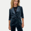 ONLY Сако Astrid 15335850 Тъмносин Slim Fit за Жени цена