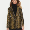 Sisley Сако 2S6VLW029 Кафяв Regular Fit за Жени цена