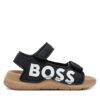 BOSS Сандали J52158 S Черен за Момчета цена
