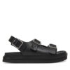 Calvin Klein Jeans Сандали Flat Molded Sandal Buckle YW0YW01785 Черен за Жени цена