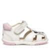 Geox Сандали B Sandal Zapito B556FE 08554 C0406 Бял за Момичета цена