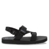 Jack Wolfskin Сандали Urban Entdeckung Belt Sandal 4056711 Черен цвят на ниска цена