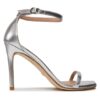 Stuart Weitzman Сандали Nudistcurve 100 Sanda SA178 Сребрист за Жени цена